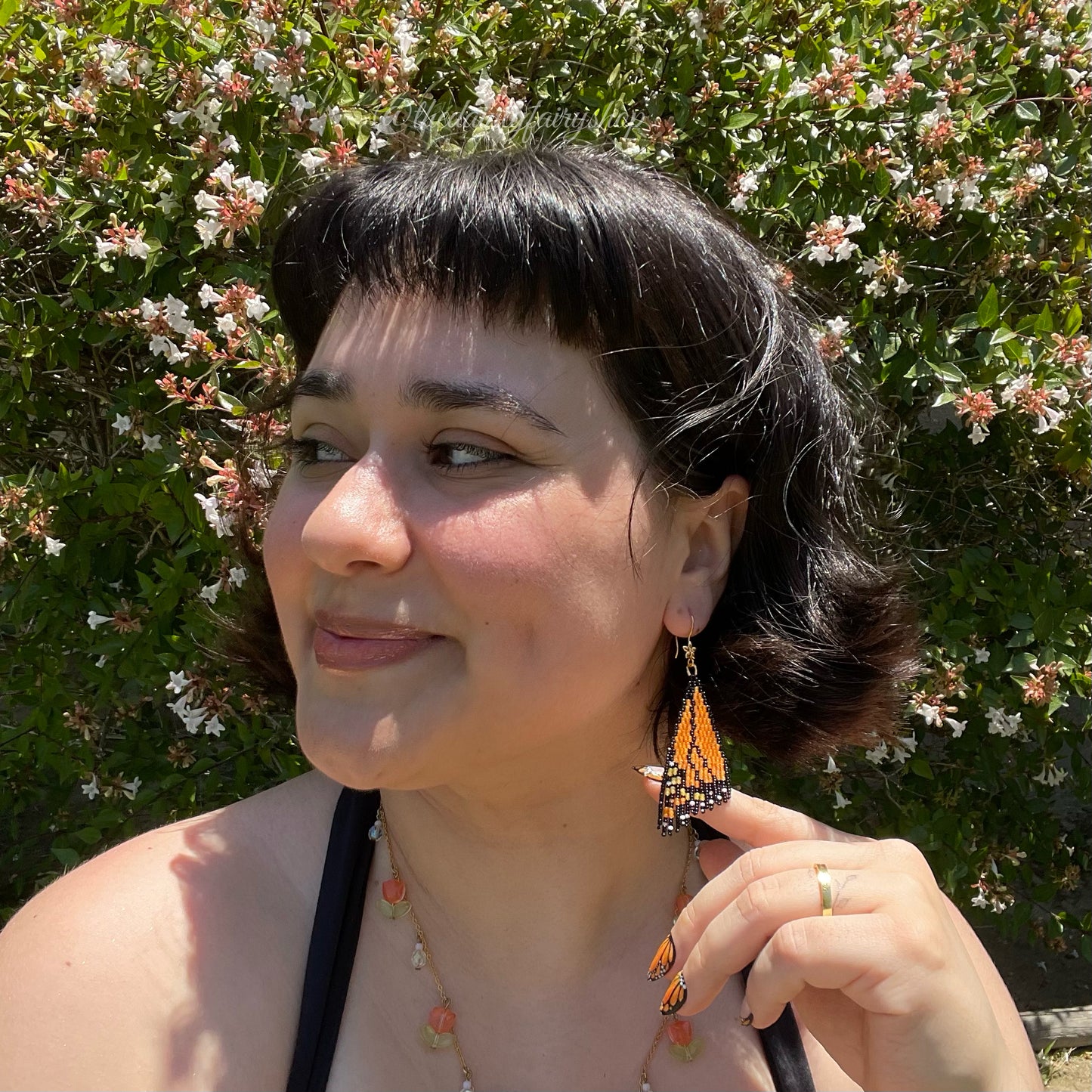 Monarch Wing Earrings (Minis)