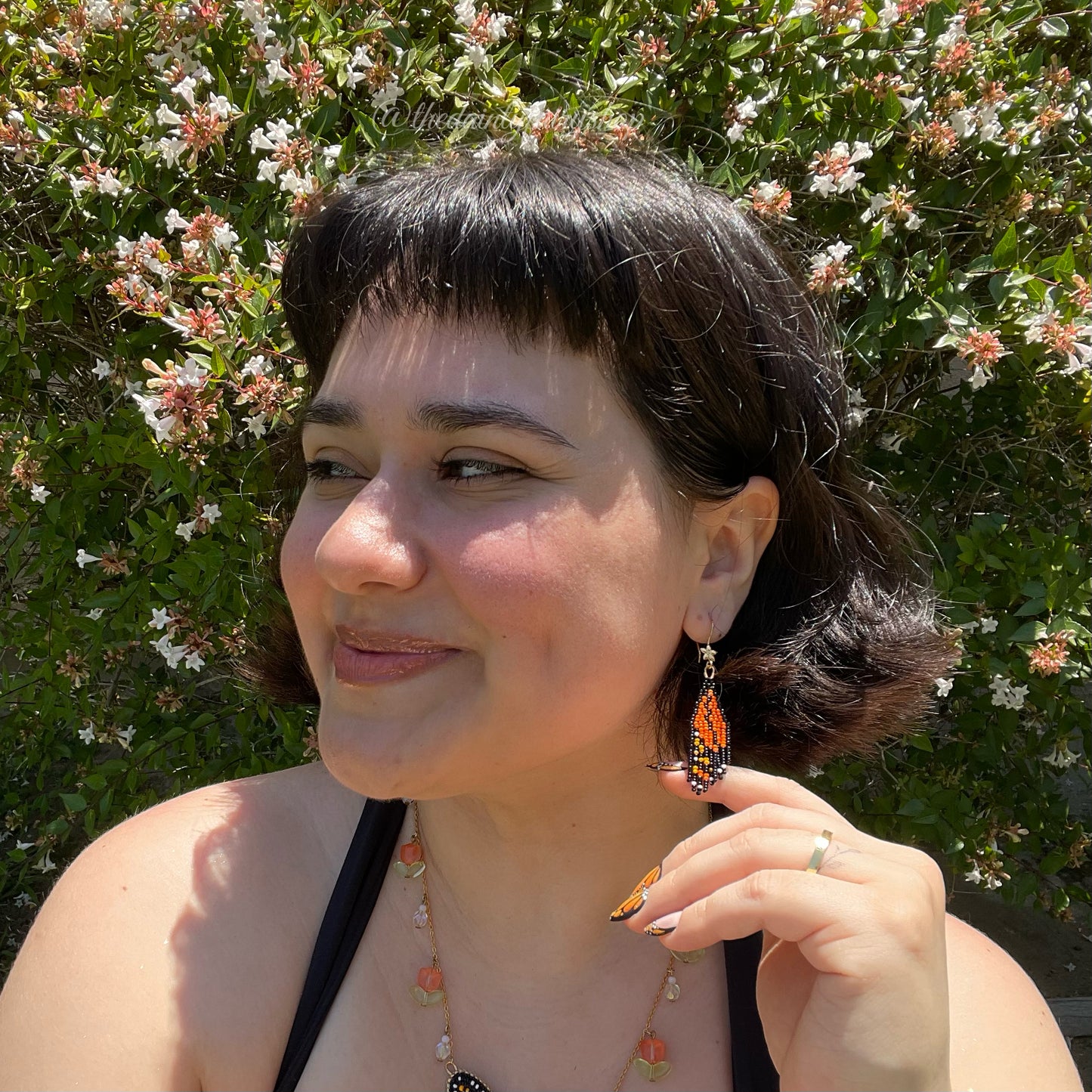 Monarch Wing Earrings (Minis)