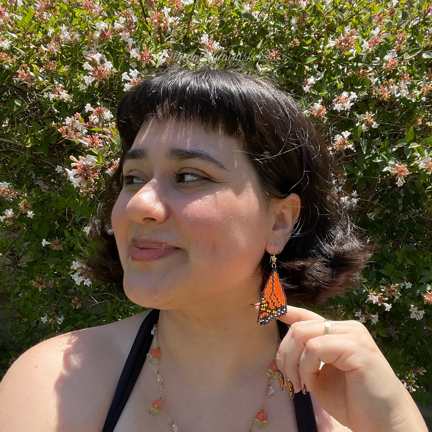 Monarch Wing Earrings (Minis)