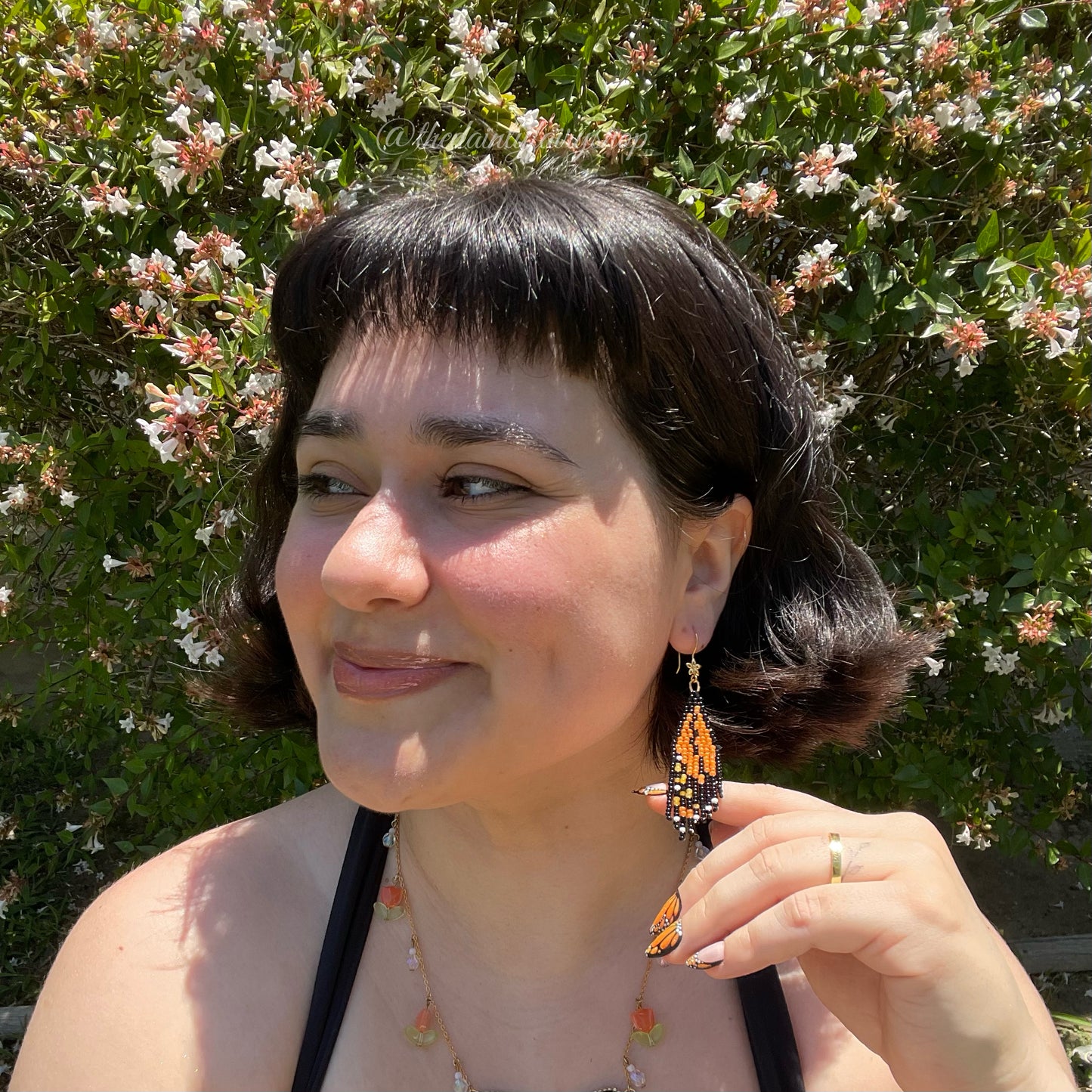 Monarch Wing Earrings