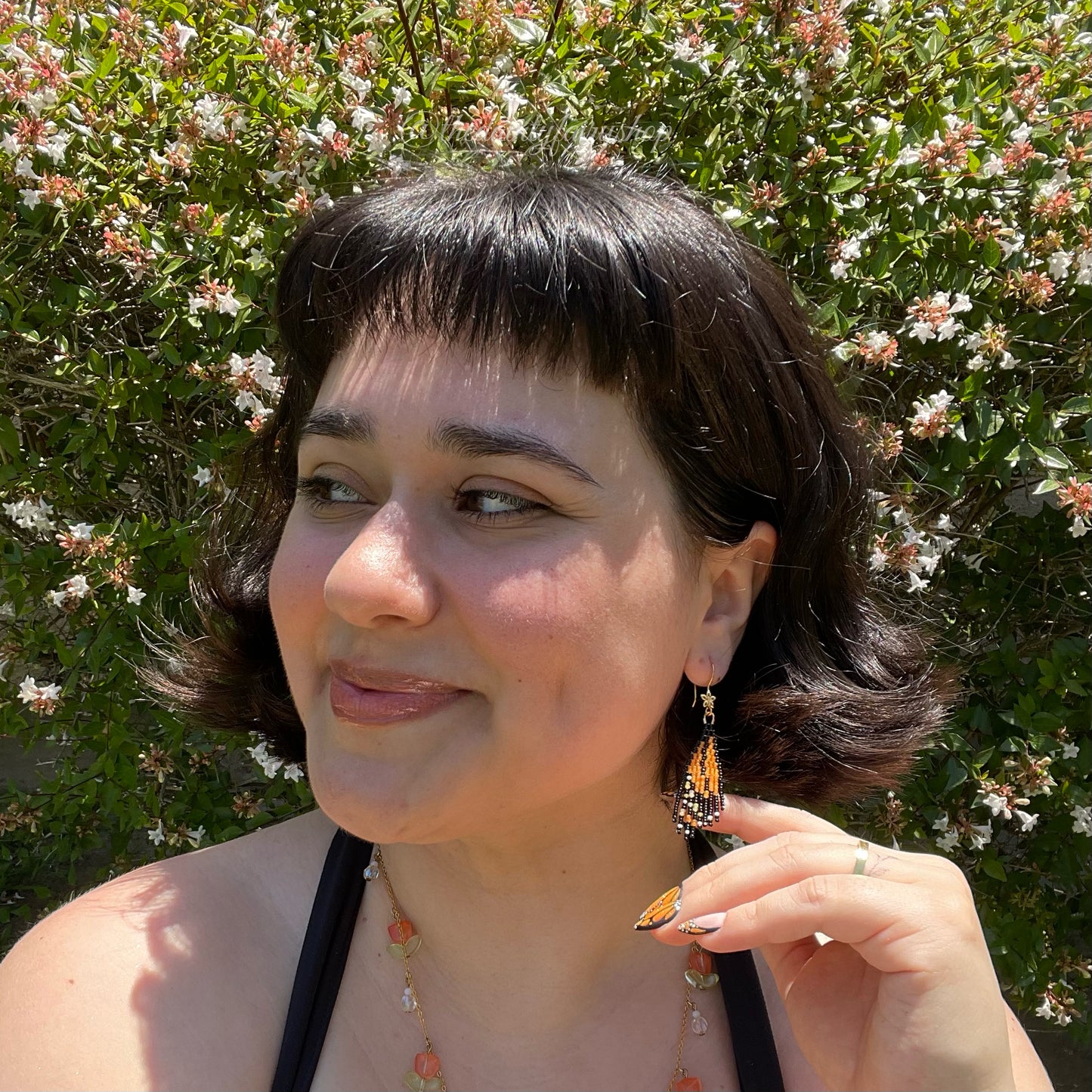 Monarch Wing Earrings (Minis)